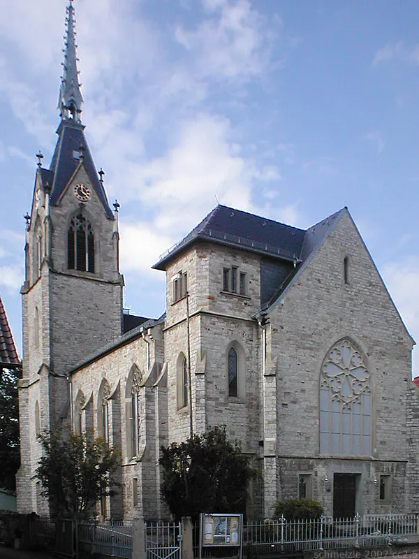 Evangelische Kirche in Mauer, Baden-Württemberg, Deutschland