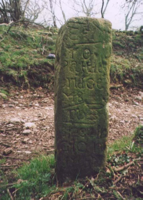 Old Milestone on Banks Lane, Appletreewick