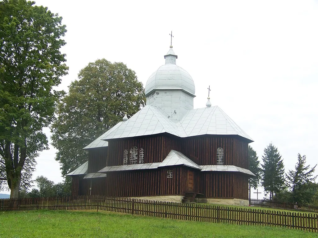 Ex-orthodox church in Hoszowczyk, Poland