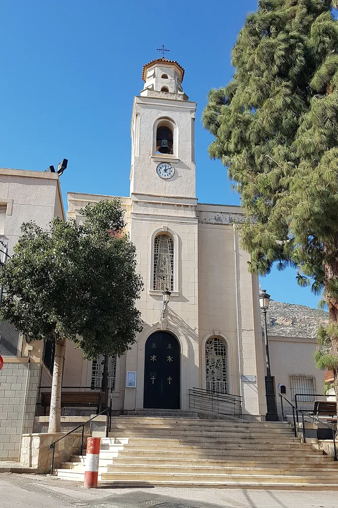 The Church of the Immaculate Conception, located in Barrio de la Concepción of Cartagena (Spain) and built in 1884.