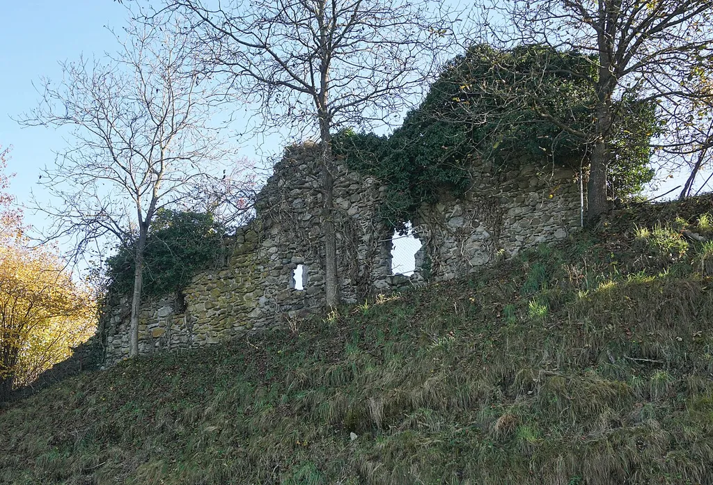 Burgmauer von Norden