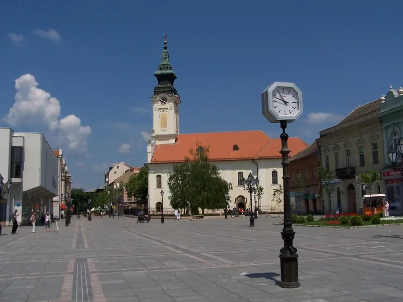Sombor. Orthodoxe St. Georgskirche (Sv. Dorda) von 1759.
