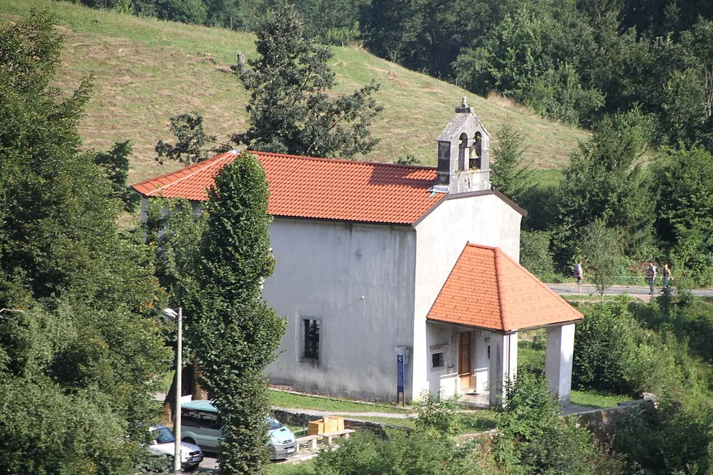 Predjama village, western Slovenia