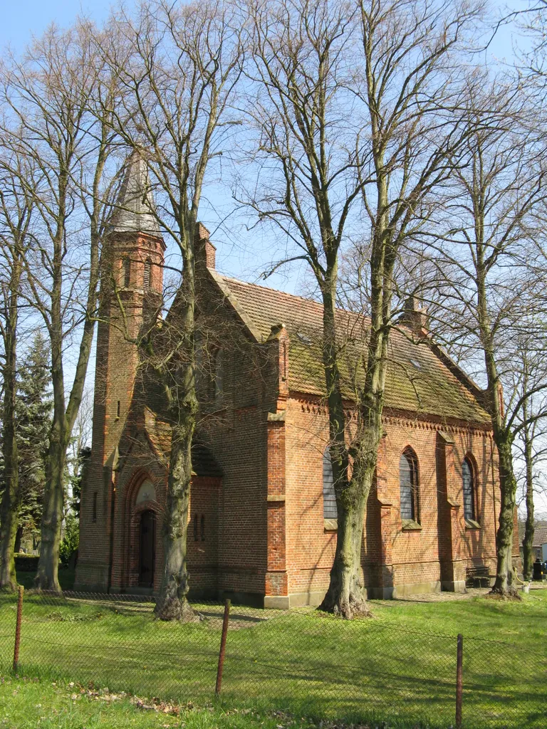 Church in Darß, district Parchim, Mecklenburg-Vorpommern, Germany