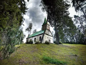 Lutheran church in Meņģele