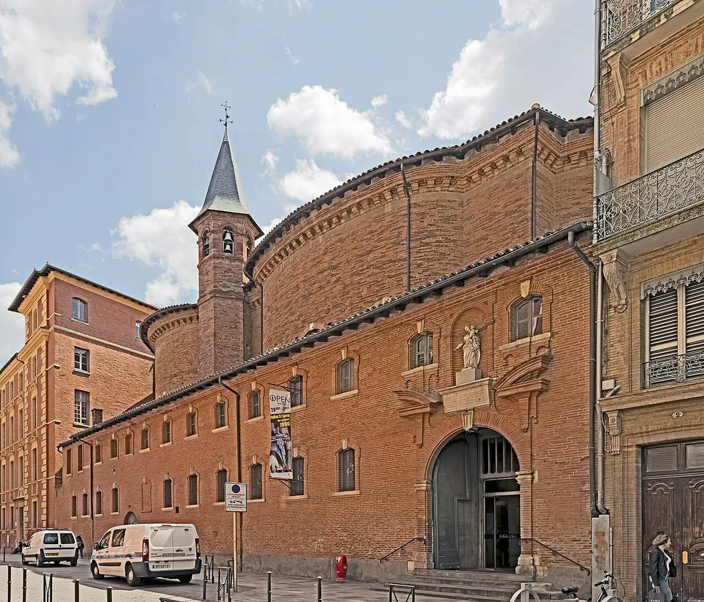 Church Saint-Jérôme from Toulouse.