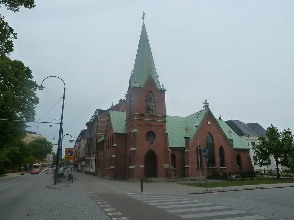 The Roman Catolic church Johannes Döparens kyrka in Landskrona.