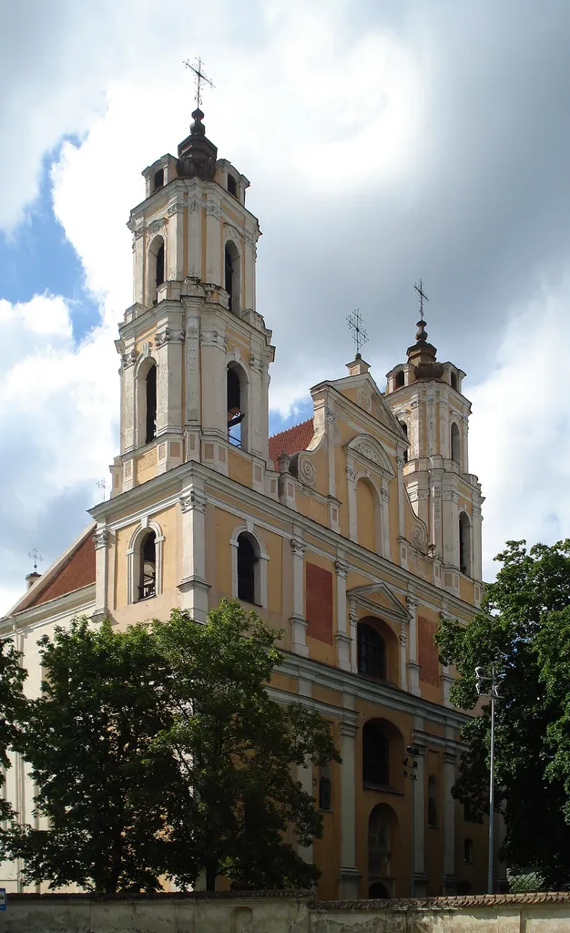 The Church of St. Jacob and St. Philip in Vilnius