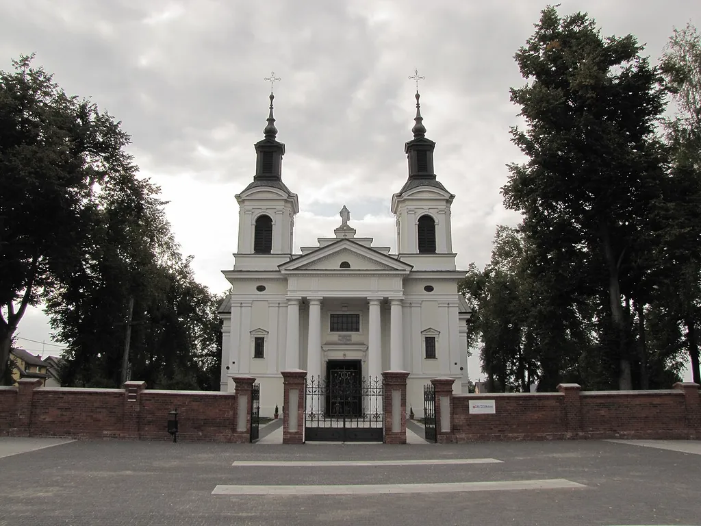 Wohyń - kościół parafialny p.w. św. Anny Samotrzeciej, mur., 1837-1840 (zabytek nr rejestr. A-228)