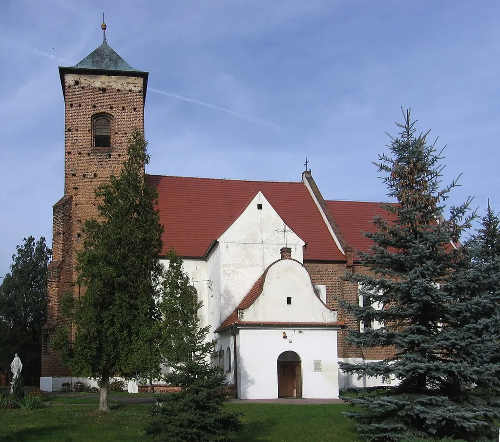 kościół w Sośnicy, gmina Kąty Wrocławskie