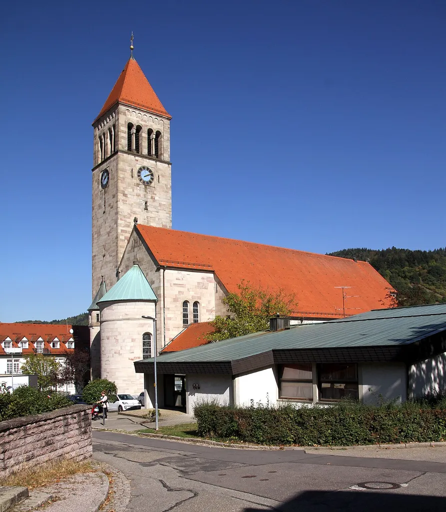Church of Sacred Heart in Gernsbach-Obertsrot.