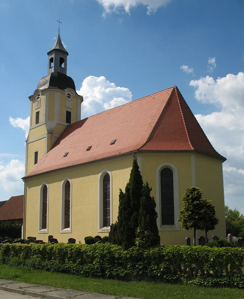 Church in Trossin in Saxony, Germany