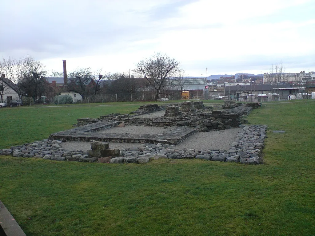 Ruins of the medieval Clemens-church in Oslo