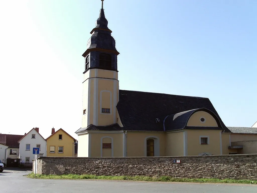 Church of the village of Köckritz (Harth-Pöllnitz, Greiz district, Thuringia)