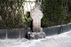 Stone cross near junction with Church Street