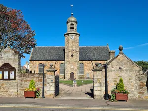 Chuchyard with Mural Monument, Elie Parish Church, High Street, Elie