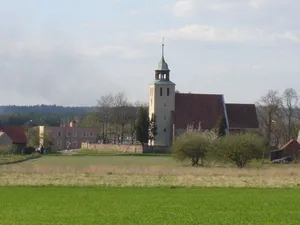 Saint Barbara church in Mirostowice Dolne