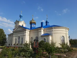 Archangels church in Logănești, Hîncești