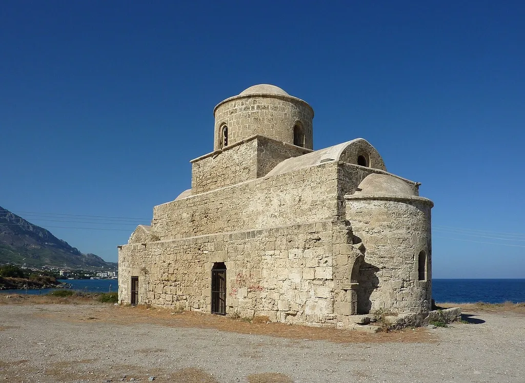 Saint Evlalios church, between Lapithos and Karavas in Cyprus.