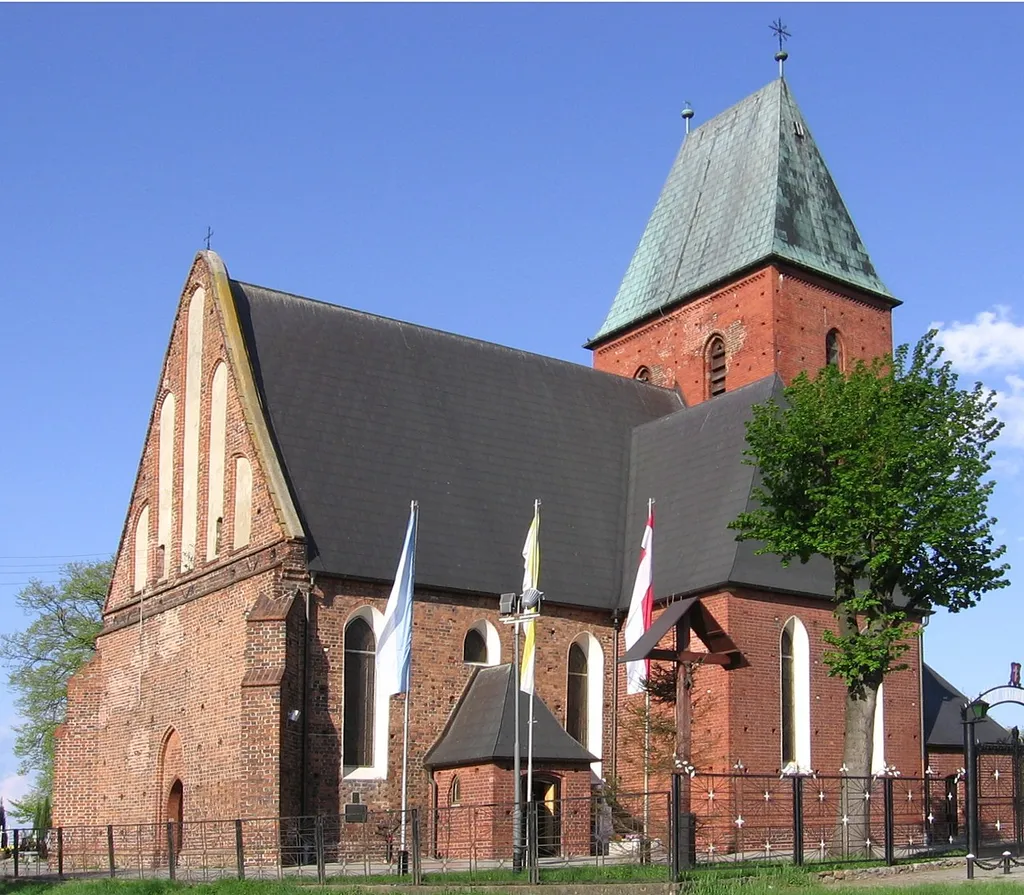 village Kryniczno near Wrocław - the church of Saint Stanislaus the Martyr and Bishop