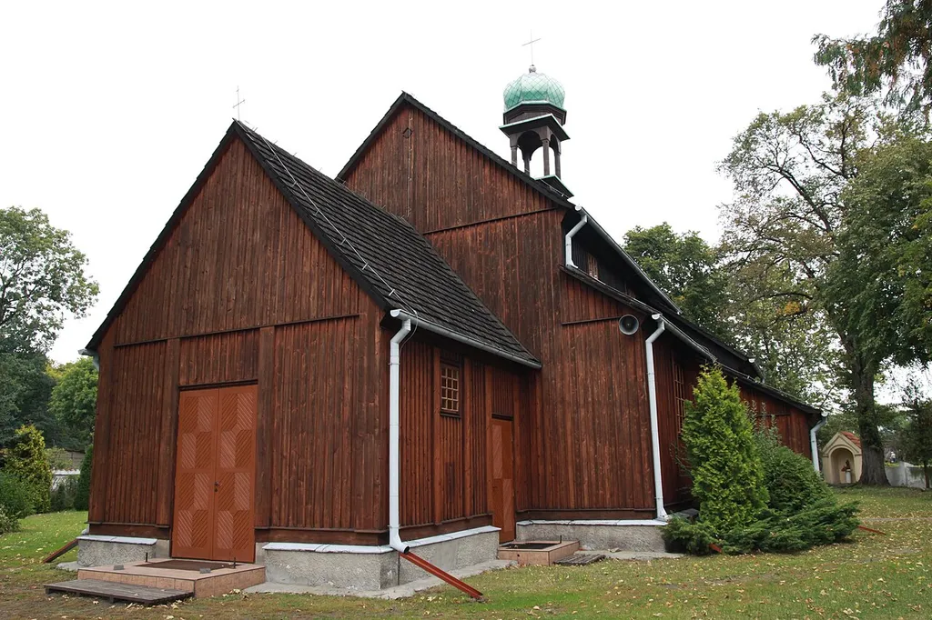 Grochów - kościół parafialny pw. św. Tomasza Apostoła, drewn., 1681 (zabytek nr 314/405 z 11.07.1967)