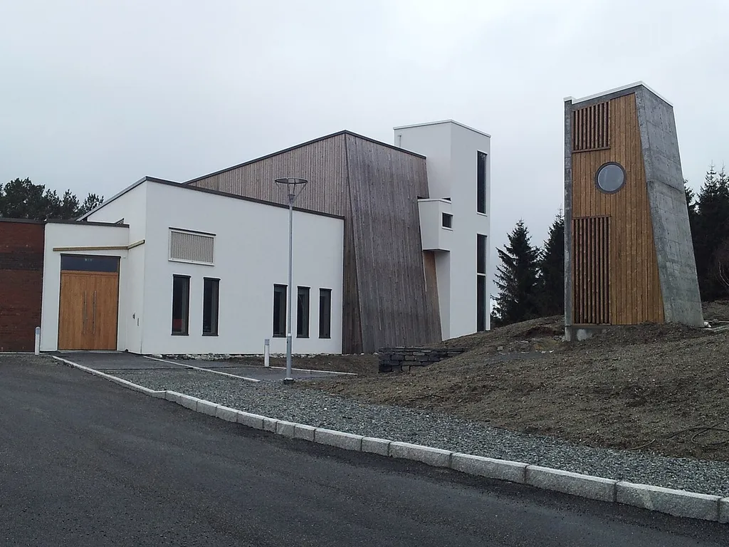 Ytrebygda kirke in Bergen, Norway