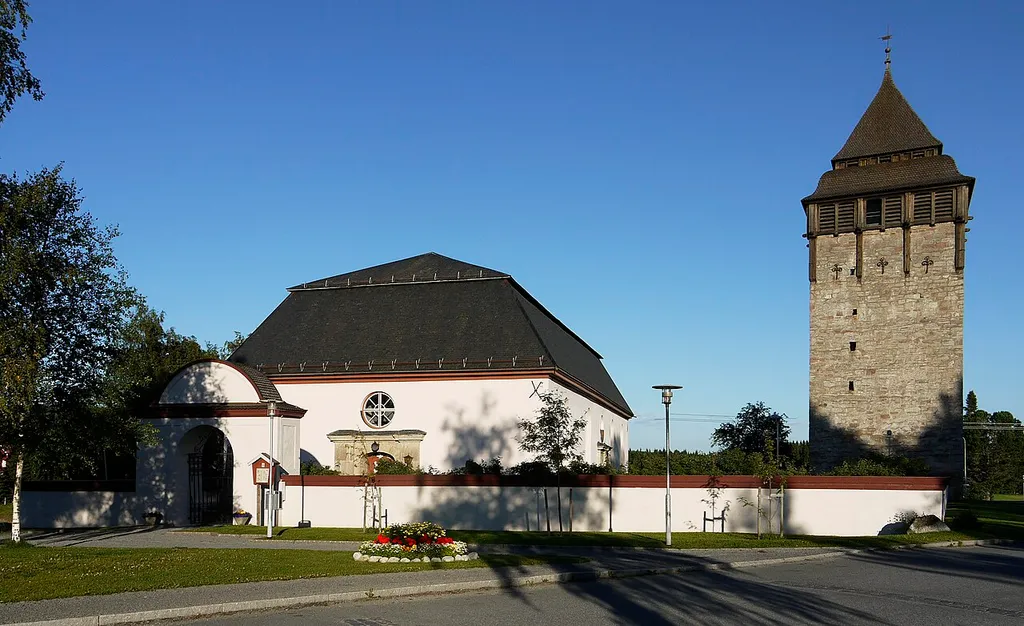 Brunflo kyrka/church. Main view. Diocese of Härnösand. Östersund kommun. Jämtland. Sweden.