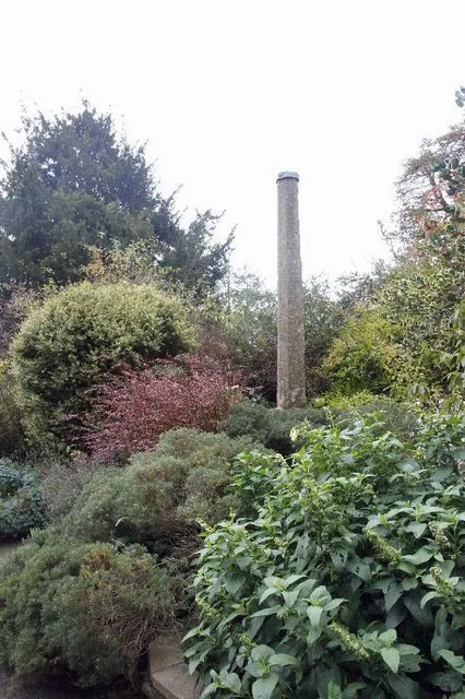 Preaching cross in the garden