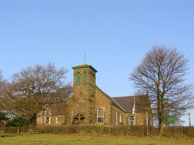 St Chad's RC Church, Town Lane From the Red Cat pub car park.