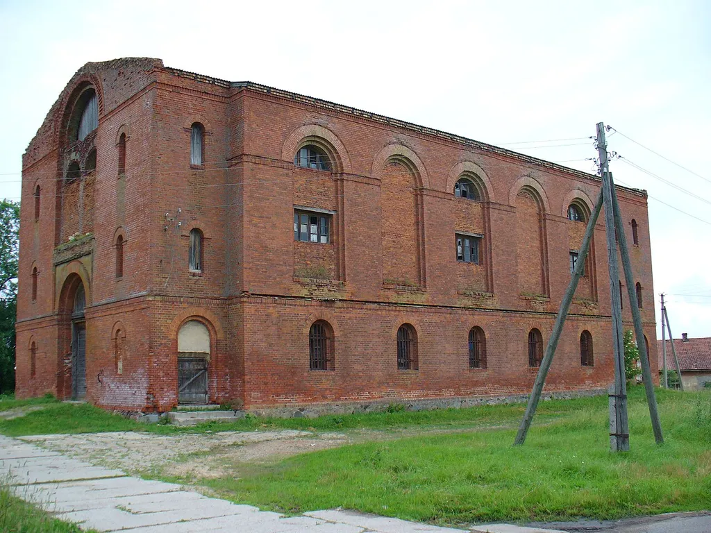 Ruine der ehem. Kirche in Kanasch (Jurgaitschen)