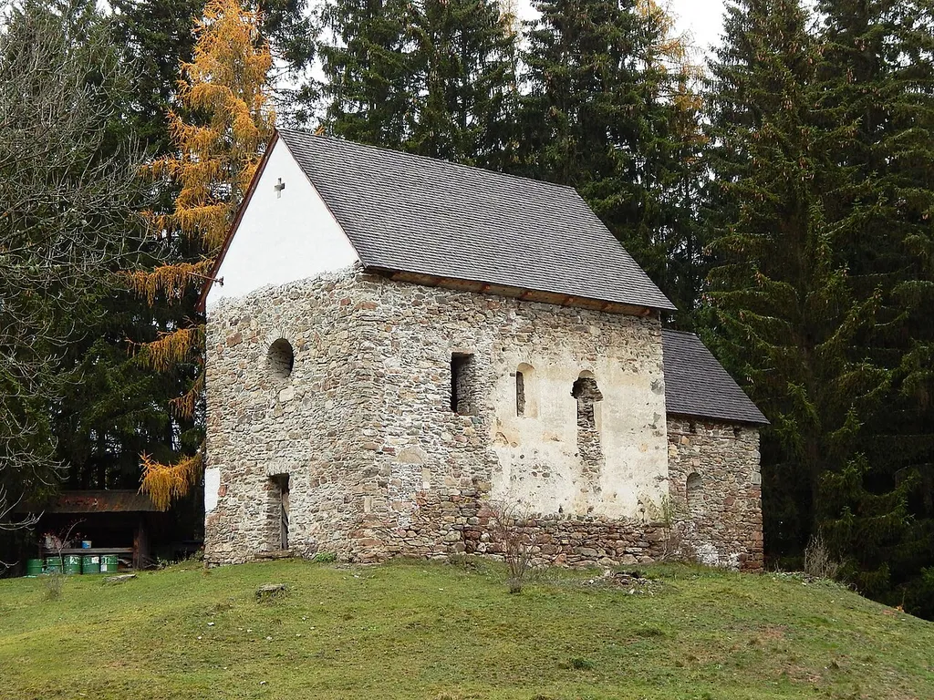 Kirchenruine der Filialkirche hl. Jakob