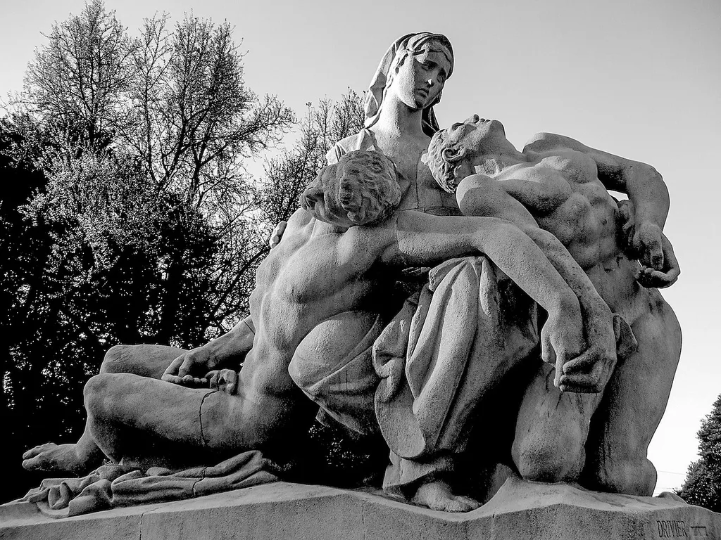 Strasbourg, le monument aux morts.