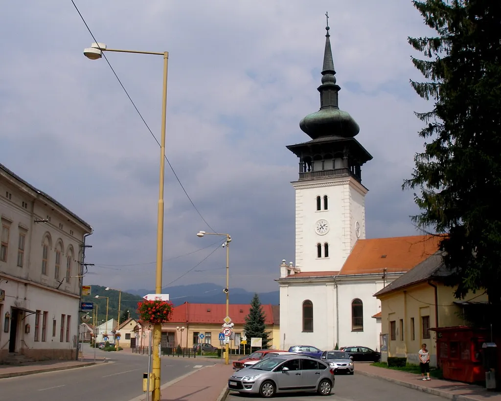 Mesto Medzev. Okres Košice okolie.