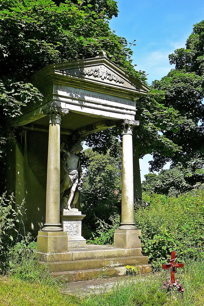 in Adel churchyard. Grade II listed.