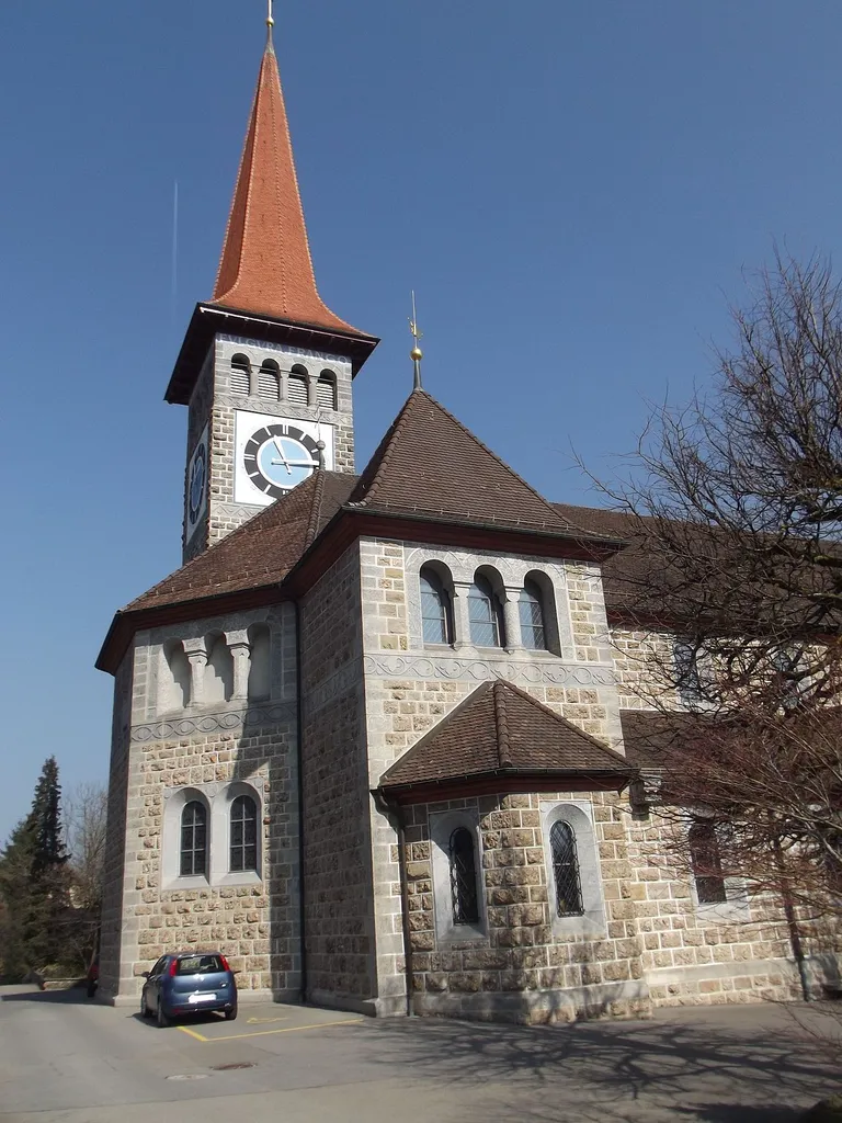 Heilig hart kerk in Goldau