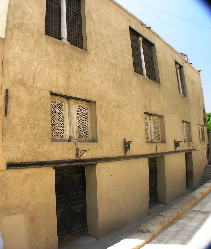 Cairo - Coptic area - Church of Saint Barbara - exterior