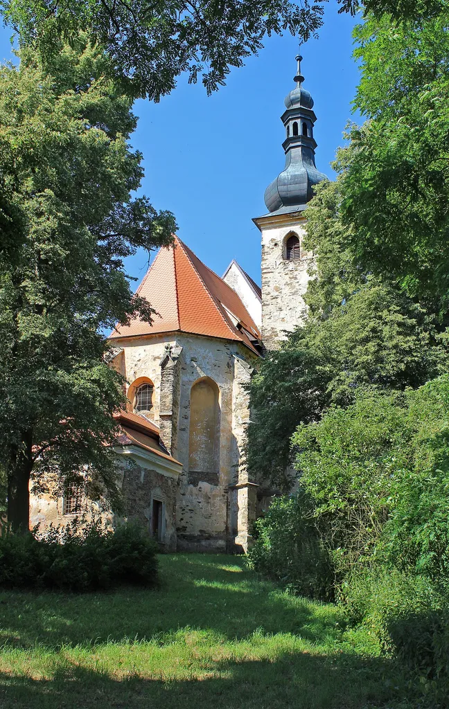 Church of Svatá Anna in Horšovský Týn, Czech Republic.
