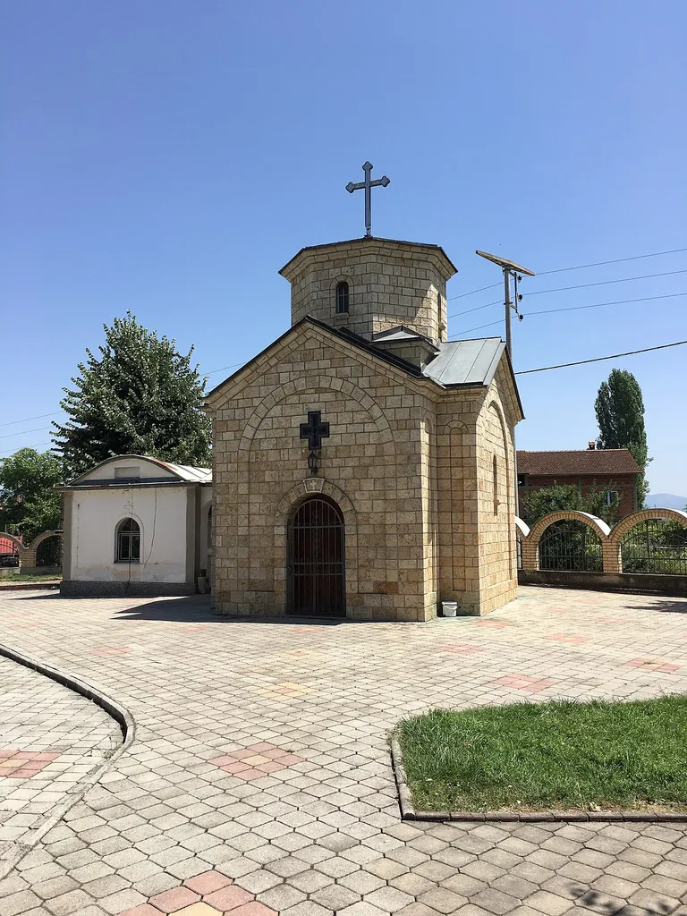 View of the St. Paraskevi of Rome Church in the village Vranište