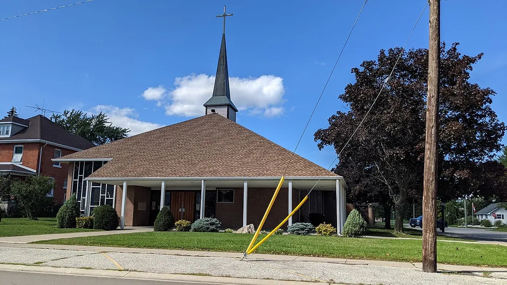 Sacred Heart Roman Catholic Church in Port Lambton, Ontario.