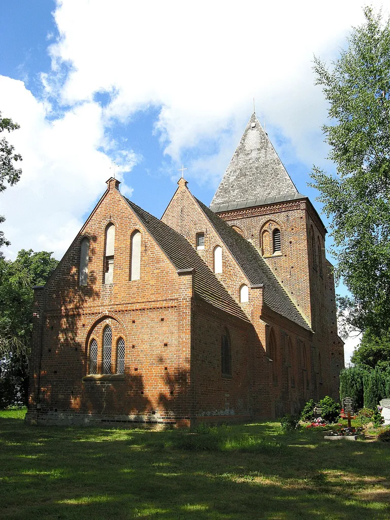Church in Kirch Stück, Mecklenburg-Vorpommern, Germany