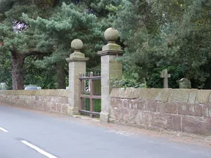 North gates to St Boniface's Churchyard