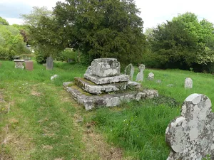 Cross in St Cadoc's Churchyard