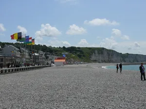 Beach of Fécamp