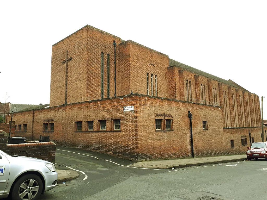 St Augustine's church, Milan Road, Harehills - rear