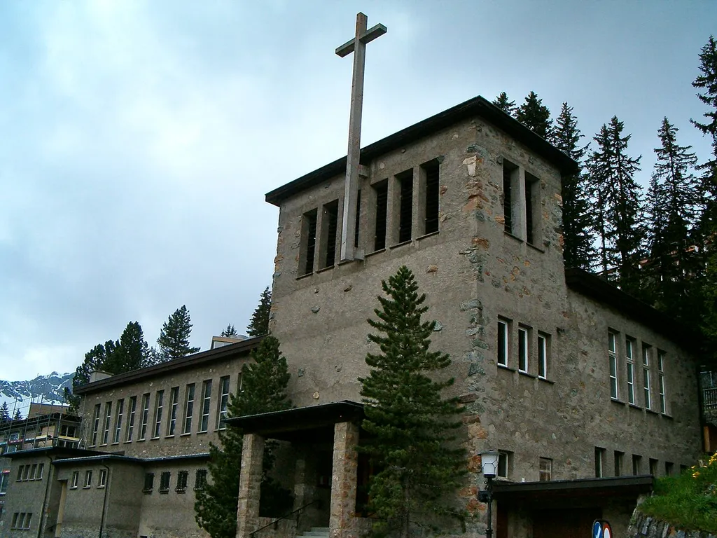 Catholic Church in Arosa/Switzerland