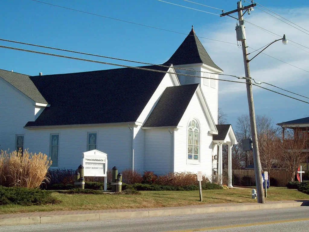 Solomons Island United Methodist Church, Solomons, Maryland.
