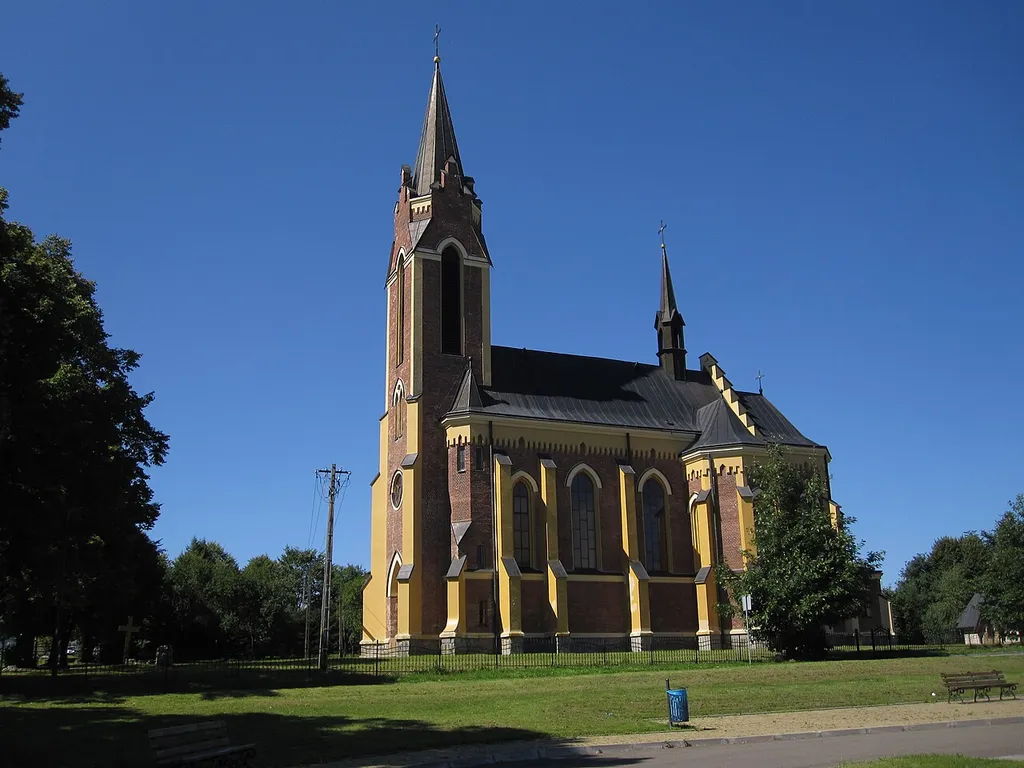 Saint Stanislaus church in Lutowiska