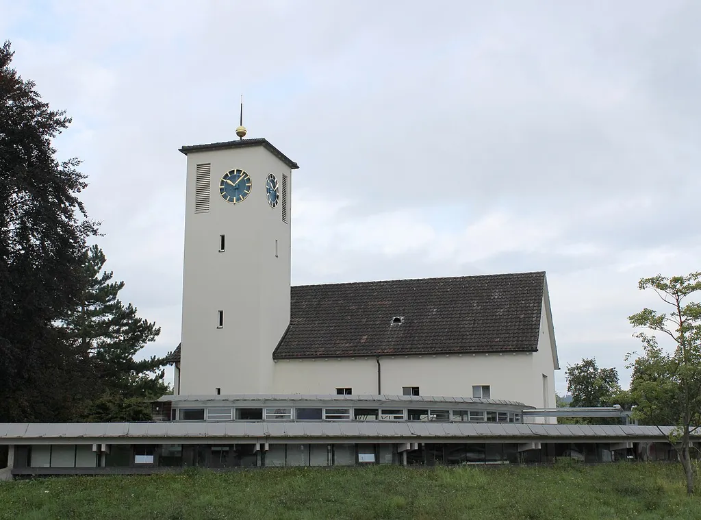 Aussenansicht der evangelischen Kirche in Eschlikon TG