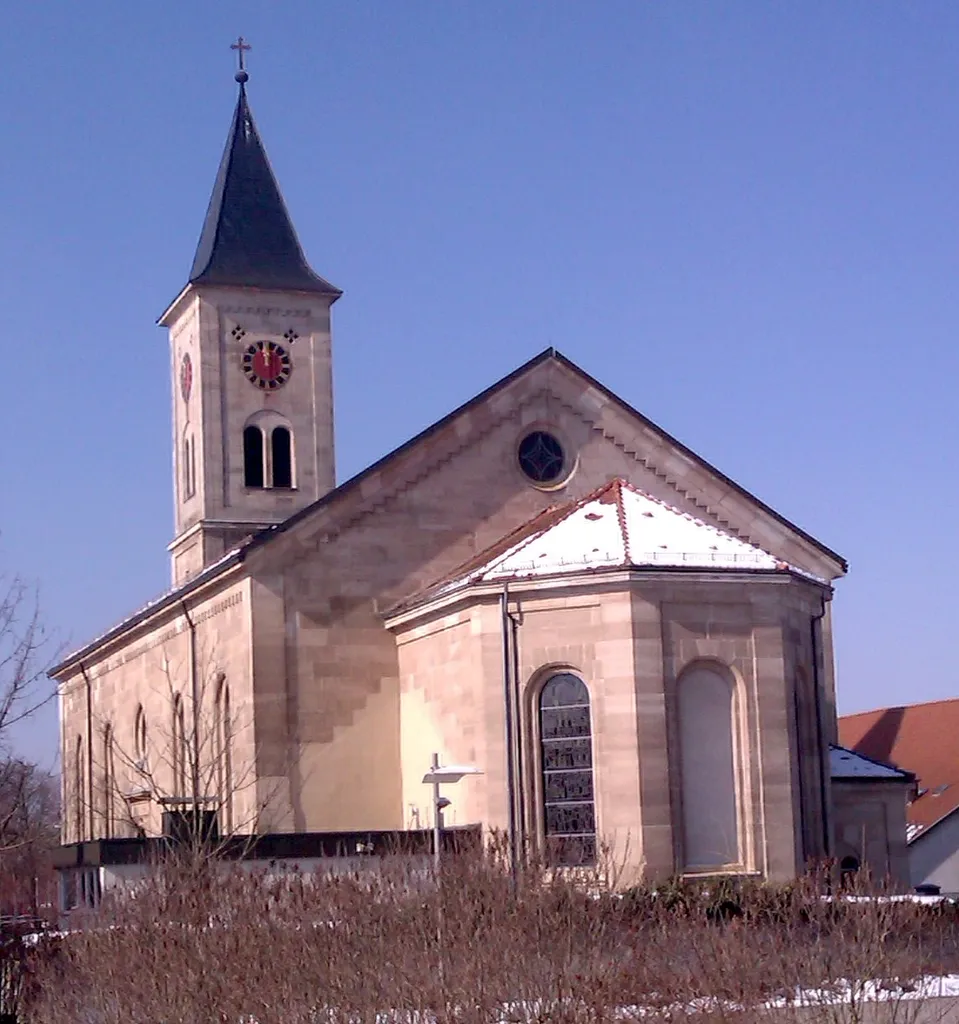 St. George’s church, Mutlangen, view from the east