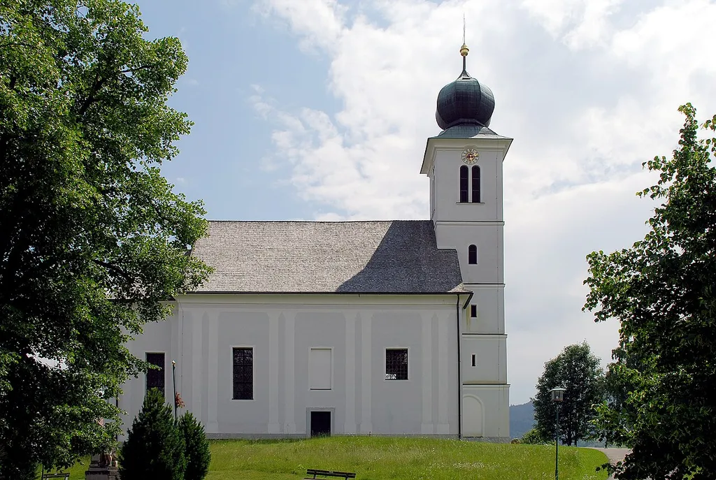 St. Oswald ob Eibiswald, Steiermark, Österreich: Pfarrkirche This media shows the protected monument with ObjektID 3614 in Austria. (Commons, de, Wikidata)